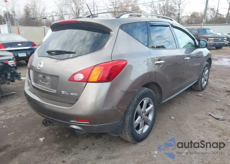 2009 Nissan Murano Sl from USA, damaged, VIN JN8AZ18W69W211839